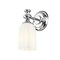 Z-Lite Orion 1 Light Wall Sconce, 4.75in. W x 5.25in. L, Chrome 1102-1S-CH - alternate 3